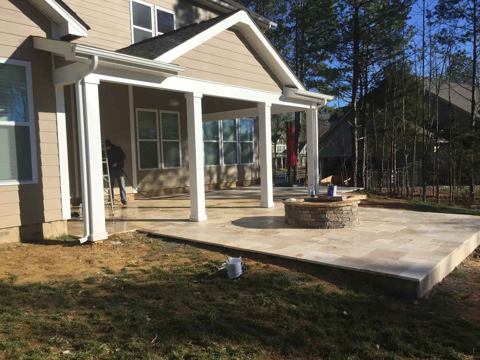 Patio and hardscape in Mint Hill, NC, view 7