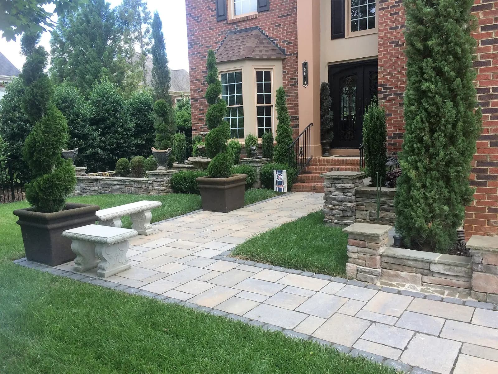 Patio and hardscape 05 near Charlotte, NC, view 2