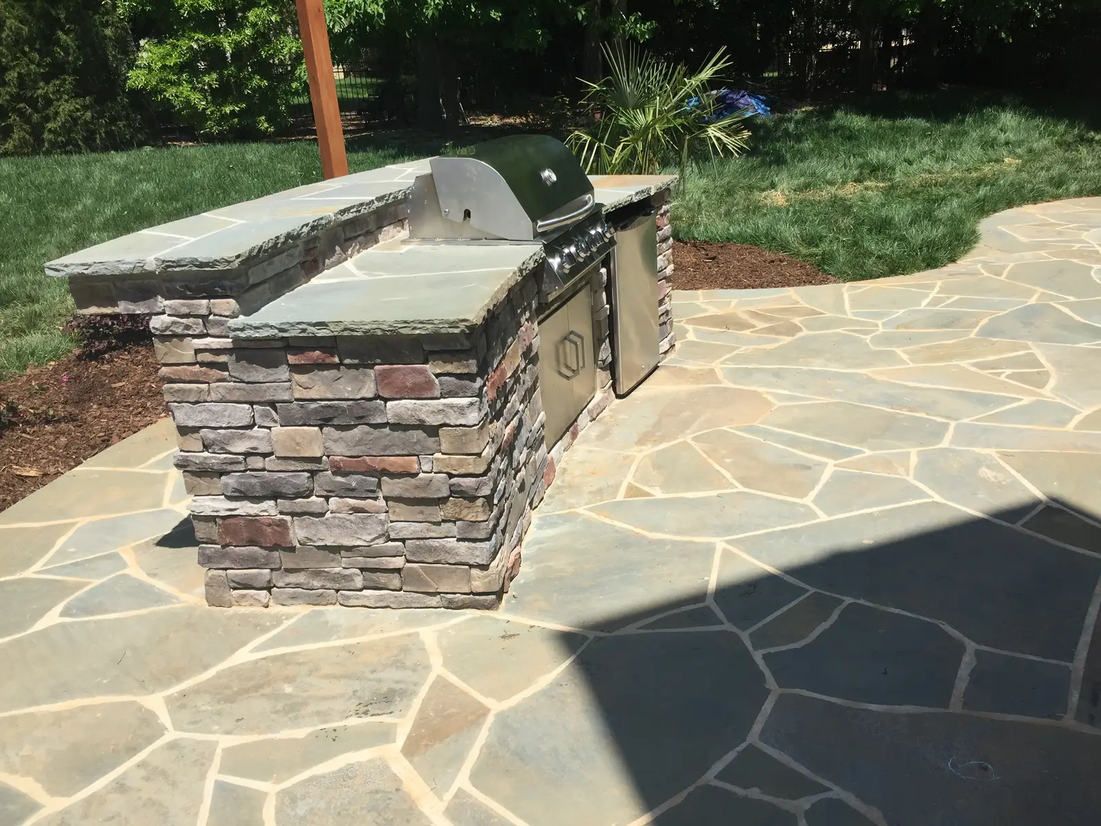 Outdoor kitchen in Charlotte, NC, view 3