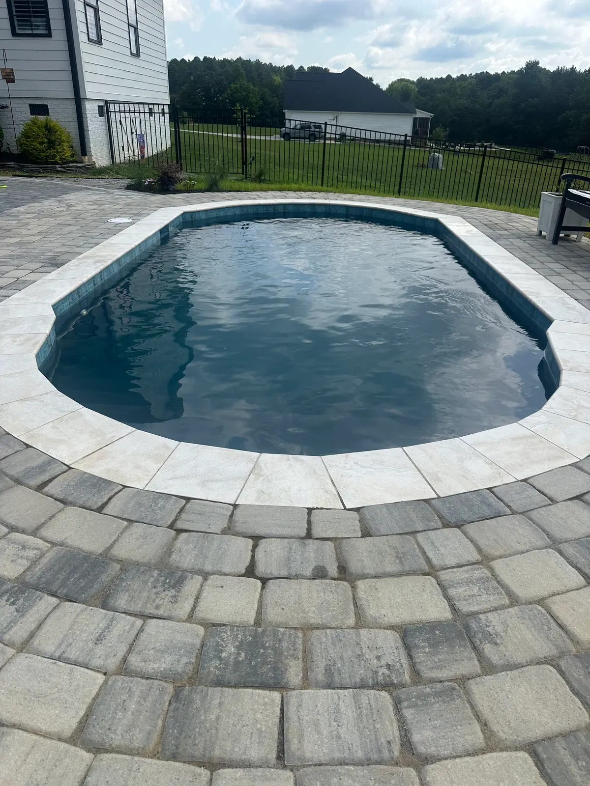 Plunge pool in Concord, NC, view 2