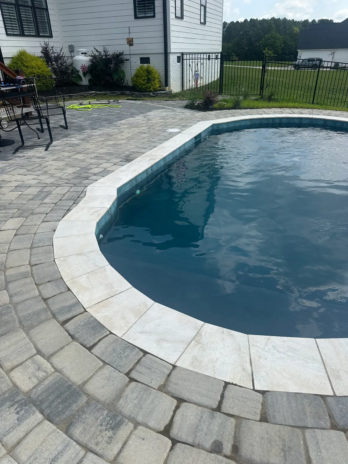 Plunge pool in Concord, NC, view 3