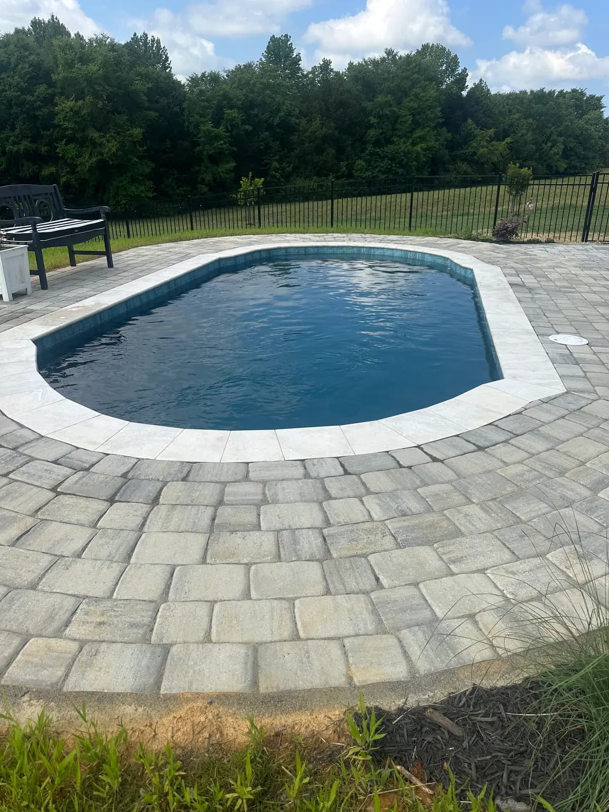 Plunge pool in Concord, NC, view 4