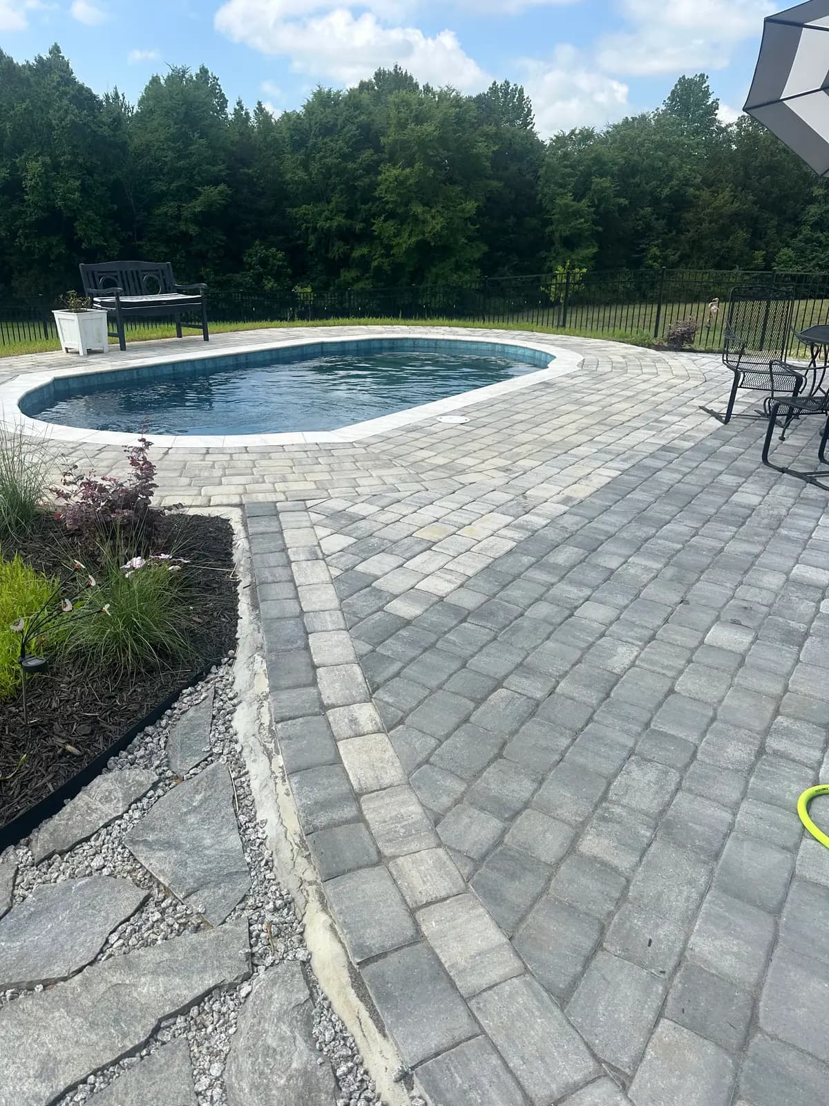 Plunge pool in Concord, NC, view 5