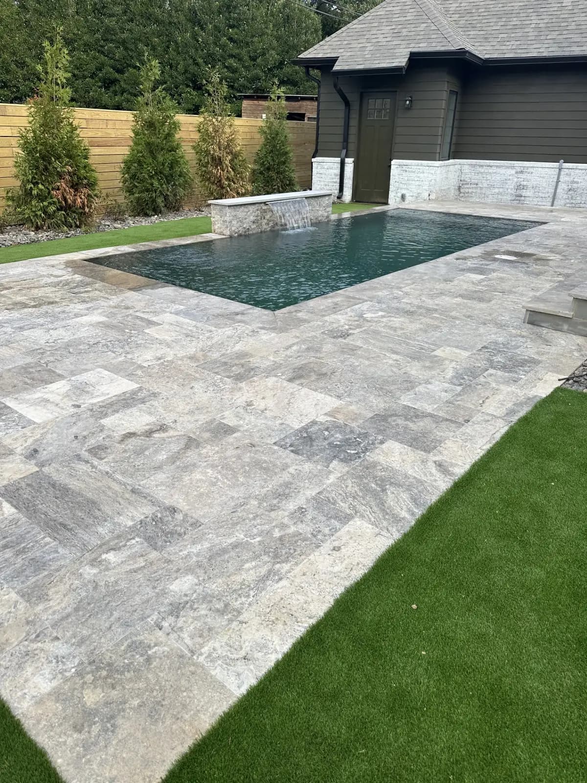 Plunge pool with fencing in Charlotte, NC, view 10