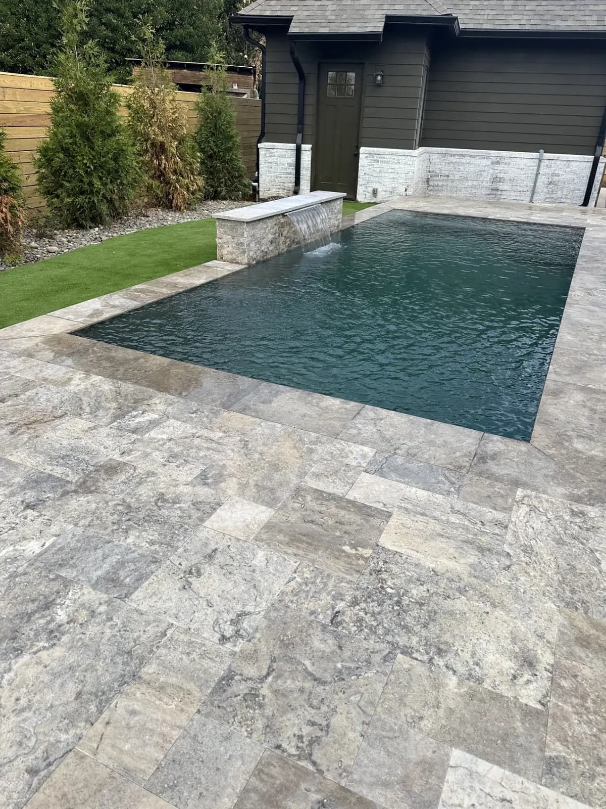 Plunge pool with fencing in Charlotte, NC, view 11